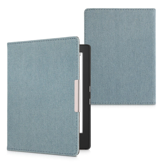 kwmobile Klapphülle kompatibel mit Kobo Aura H2O Edition 1 - Schutzhülle e-Reader - Hülle eReader - Rot Rot  