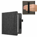 kwmobile Flip Hülle kompatibel mit Amazon Kindle Oasis 10. Generation - Vorderfach Handschlaufe