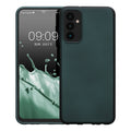 kwmobile Handyhülle für Samsung Galaxy M13 Hülle - Silikon Case metallisch schimmernd - Schutzhülle Cover