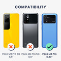 kwmobile Handyhülle für Xiaomi Poco M4 Pro Hülle - weiches Handy Silikon Case - Schutzhülle Cover