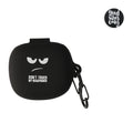 kwmobile Hülle kompatibel mit JBL Wave 300 TWS Hülle - Silikon Kopfhörer Schutzhülle Case Cover Weiß Schwarz Schwarz Weiß  [dsg01]