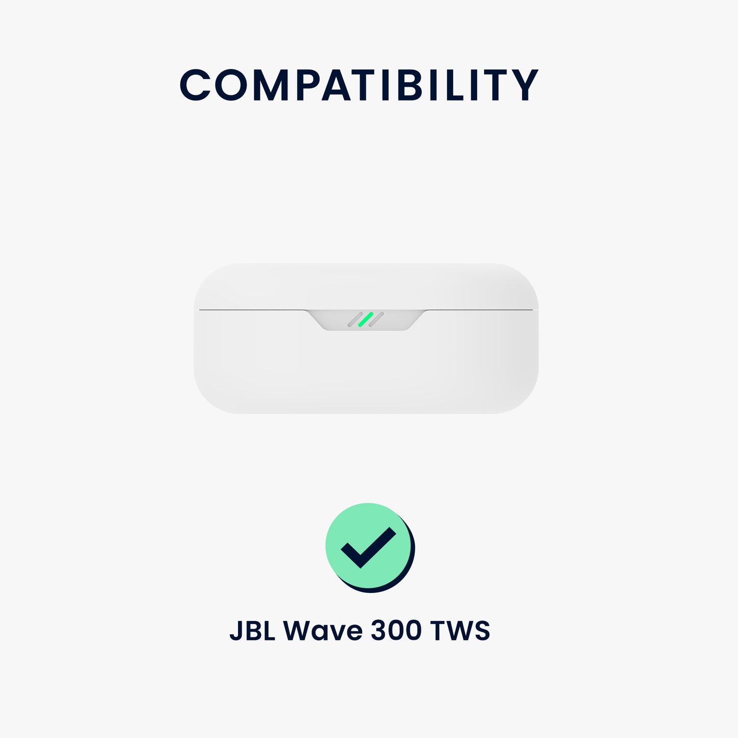 Silikon Hülle für JBL Wave 300 TWS Don't touch my Headphones