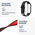 kwmobile Uhrenarmband für Xiaomi Mi Smart Band 6 / Mi Band 6 / Band 5 Armband Fitnesstracker Band Set Ersatzarmband Smartwatch