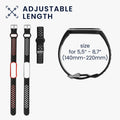 kwmobile Uhrenarmband für Xiaomi Mi Smart Band 6 / Mi Band 6 / Band 5 Armband Fitnesstracker Band Set Ersatzarmband Smartwatch