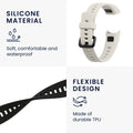 kwmobile Uhrenarmband für Huawei Band 4 Armband Fitnesstracker Band Set Ersatzarmband Smartwatch