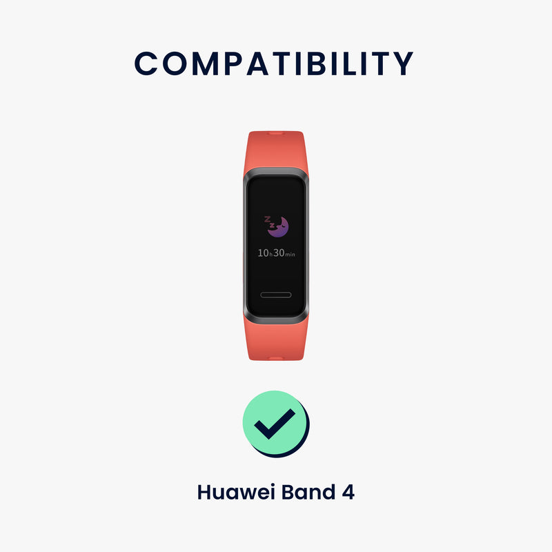 kwmobile Uhrenarmband für Huawei Band 4 Armband Fitnesstracker Band Set Ersatzarmband Smartwatch