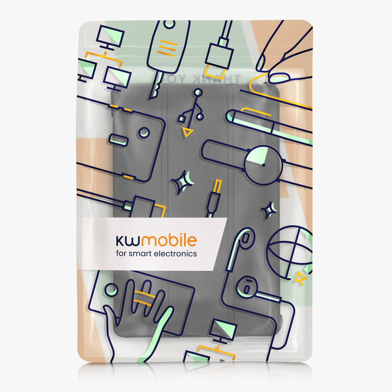 kwmobile Hülle kompatibel mit Xiaomi Pad 6 Smart Cover Tablet Case Schutzhülle Stand