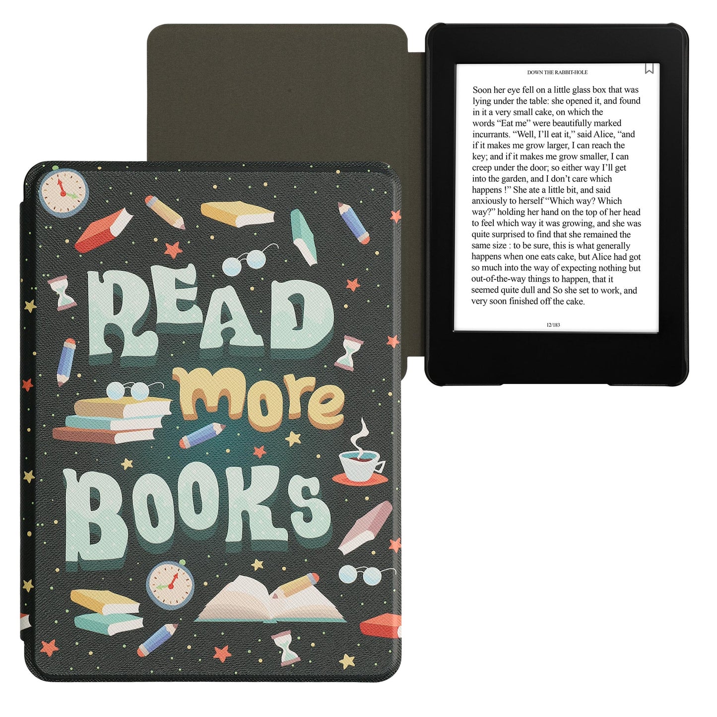 kwmobile Klapphülle kompatibel mit Amazon Kindle Paperwhite 11. Generation 2021 Hülle Flipcase mit Magnetverschluss