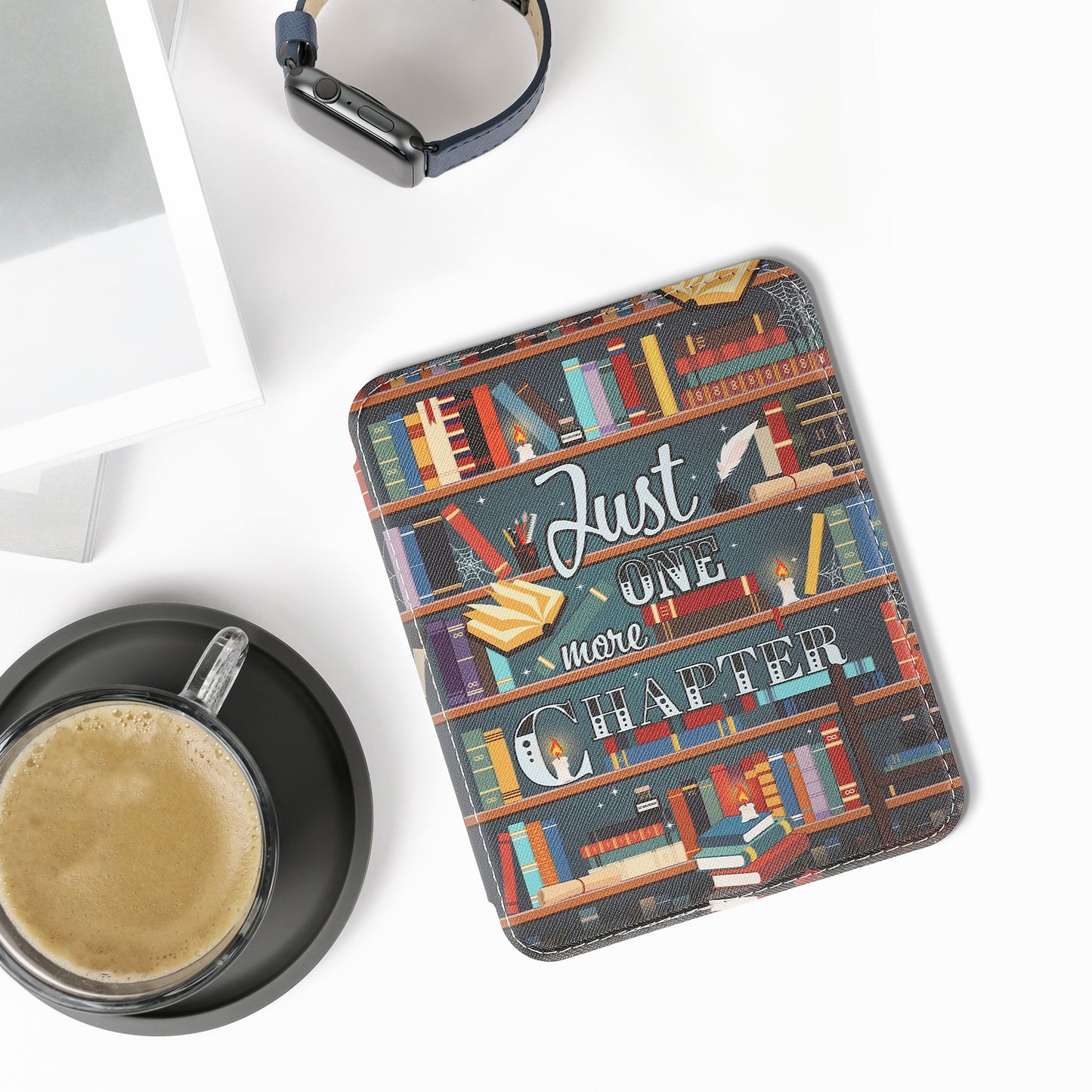 Kunstleder Hülle kompatibel mit Barnes & Noble NOOK Glowlight 4 / 4e