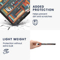 Kunstleder Hülle kompatibel mit Barnes & Noble NOOK Glowlight 4 / 4e