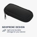 kwmobile Hülle kompatibel mit Universal Voice Recorder Diktiergerät - Cover mit Reißverschluss - Innenmaße 11,5 x 4,5 cm