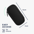 kwmobile Hülle kompatibel mit Universal Voice Recorder Diktiergerät - Cover mit Reißverschluss - Innenmaße 11,5 x 4,5 cm