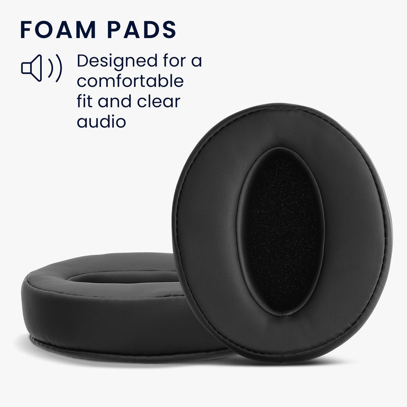 kwmobile Ohr Polster für Sennheiser HD400S / HD450SE / HD458BT Ohrpolster Ersatz Ohrpolster Kopfhörer Ersatzteile Kopfhörer Ersatzpolster für Over Ear Headphones