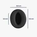 kwmobile Ohr Polster für Sennheiser HD400S / HD450SE / HD458BT Ohrpolster Ersatz Ohrpolster Kopfhörer Ersatzteile Kopfhörer Ersatzpolster für Over Ear Headphones