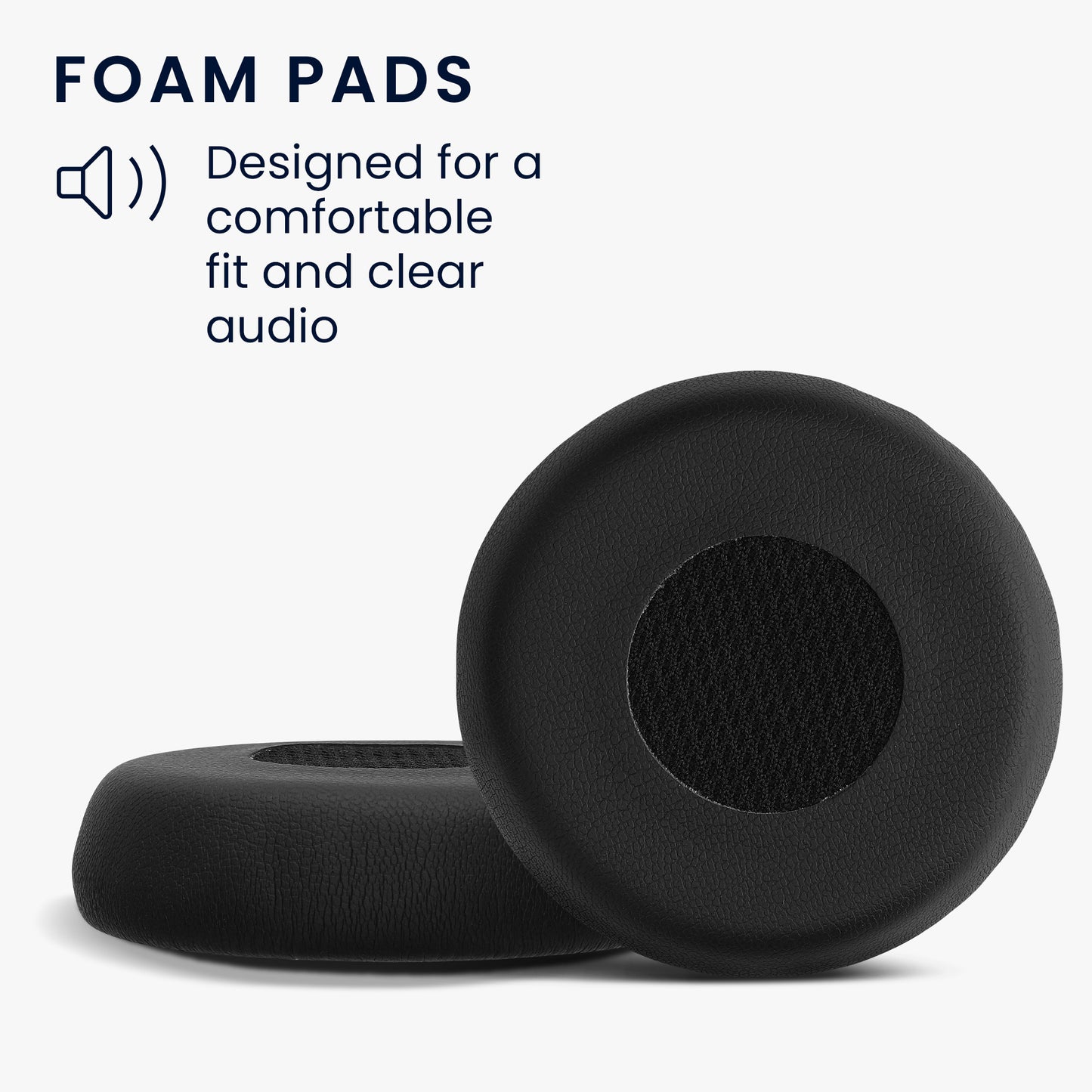 kwmobile Ohr Polster für Jabra Evolve 2 75 Ohrpolster Ersatz Kopfhörer Ersatzteile Over Ear Headphones