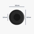 kwmobile Ohr Polster für Jabra Evolve 2 75 Ohrpolster Ersatz Kopfhörer Ersatzteile Over Ear Headphones