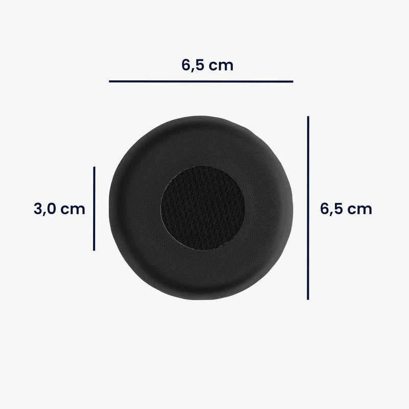 kwmobile Ohr Polster für Jabra Evolve 2 75 Ohrpolster Ersatz Kopfhörer Ersatzteile Over Ear Headphones