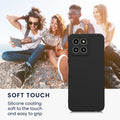 kwmobile Handyhülle für HONOR X8 5G / X6 / 70 Lite 5G Hülle - weiches Handy Silikon Case - Schutzhülle Cover