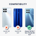 kwmobile Handyhülle für HONOR X8 5G / X6 / 70 Lite 5G Hülle - weiche Silikon Case - Schutzhülle Cover