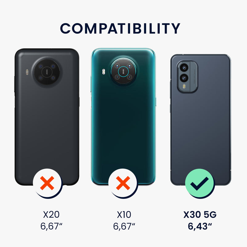 kwmobile Handyhülle für Nokia X30 5G Schutzhülle Cover