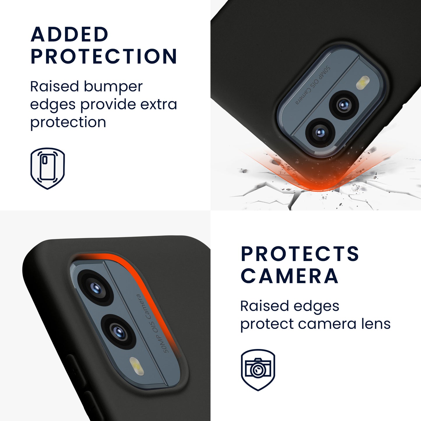 kwmobile Handyhülle für Nokia X30 5G Schutzhülle Cover