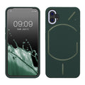 kwmobile Handyhülle für Nothing Phone (1) Hülle - Case Silikon - Kabelloses Laden - Schutzhülle Cover