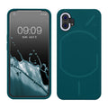 kwmobile Handyhülle für Nothing Phone (1) Hülle - Case Silikon - Kabelloses Laden - Schutzhülle Cover