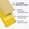 kwmobile Handyhülle für Nothing Phone (1) Hülle - Case Silikon - Kabelloses Laden - Schutzhülle Cover