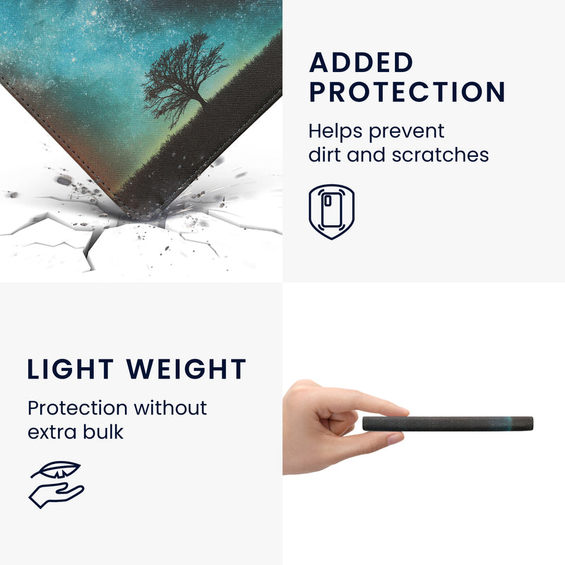 kwmobile Schutzhülle für Tolino Epos 3 Hülle - eReader Flip Case mit Handschlaufe und Auto Sleep Funktion