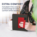 kwmobile Hülle kompatibel mit Tolino Epos 3 Hülle Flip Case mit Handschlaufe Cover