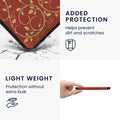 kwmobile Schutzhülle für Amazon Kindle (2022/2024) Hülle - eReader Flip Case mit Auto Sleep Funktion - Bibliothek Motto