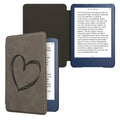 kwmobile Schutzhülle für Amazon Kindle (2022/2024) Hülle - eReader Case aus Kunstleder mit Auto Sleep Funktion