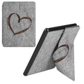 kwmobile Filz Hülle kompatibel mit Amazon Kindle Paperwhite 11. Generation 2021 - Cover eReader Case mit Standfunktion Magnetverschluss