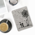 kwmobile Filz Hülle kompatibel mit Amazon Kindle Paperwhite 11. Generation 2021 - Cover eReader Case mit Standfunktion Magnetverschluss