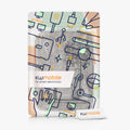 kwmobile Filz Hülle kompatibel mit Tolino Vision 1 / 2 / 3 / 4 HD Cover eReader Case mit Standfunktion Magnetverschluss