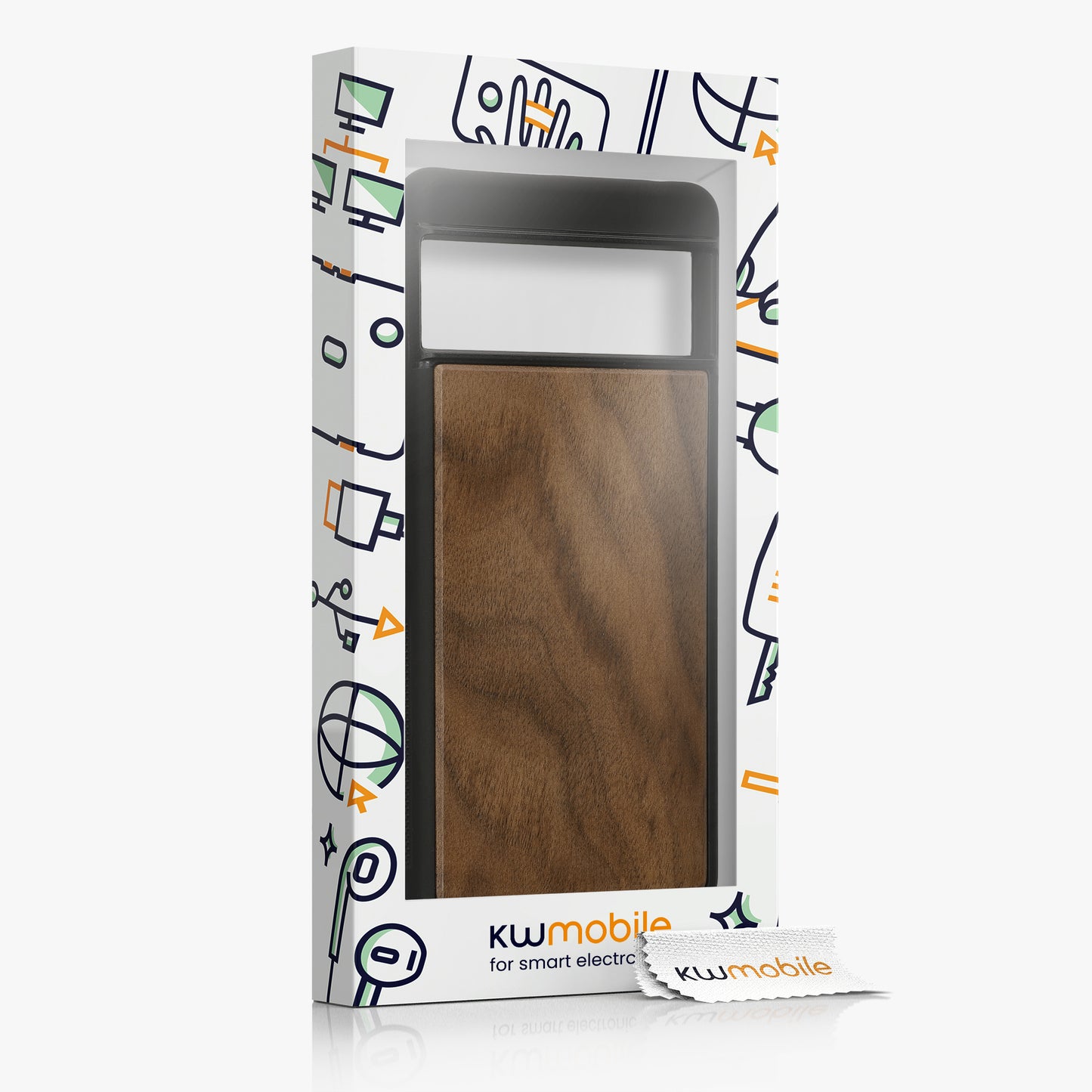 kwmobile Hülle kompatibel mit Google Pixel 7 stoßfestes Handy Cover TPU Handyhülle