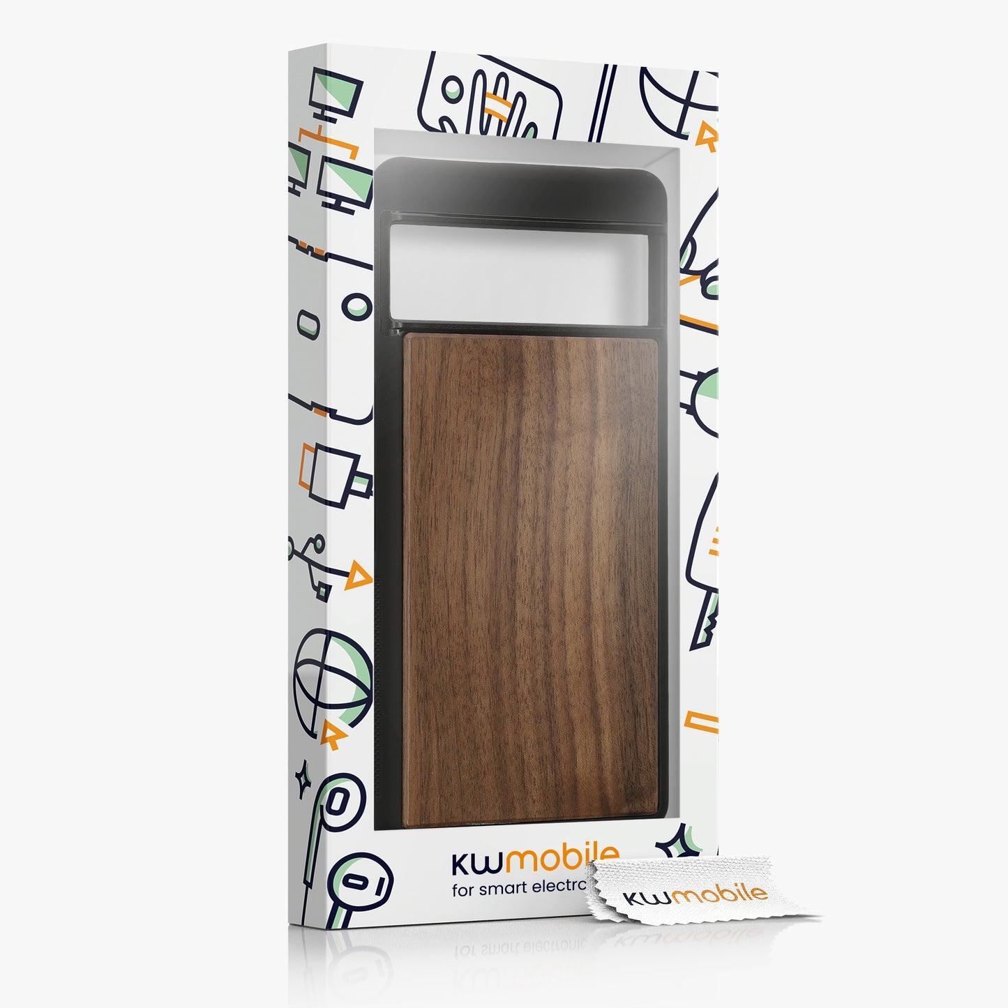 kwmobile Hülle kompatibel mit Google Pixel 7 Pro - stoßfestes Handy Cover - TPU Handyhülle