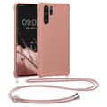 kwmobile Necklace Case kompatibel mit Huawei P30 Pro Hülle - Cover mit Kordel zum Umhängen - Silikon Schutzhülle
