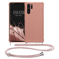 kwmobile Necklace Case kompatibel mit Huawei P30 Pro Hülle - Cover mit Kordel zum Umhängen - Silikon Schutzhülle