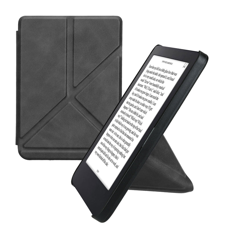 kwmobile Schutzhülle für Kobo Clara 2E / Tolino Shine 4 Hülle - eReader Klapphülle mit Auto Sleep Funktion - Cover mit Ständer