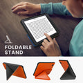 kwmobile Schutzhülle für Kobo Clara 2E / Tolino Shine 4 Hülle - eReader Klapphülle mit Auto Sleep Funktion - Cover mit Ständer