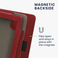 kwmobile Flip Hülle kompatibel mit Kobo Clara 2E / Tolino Shine 4 - Handschlaufe - Cover
