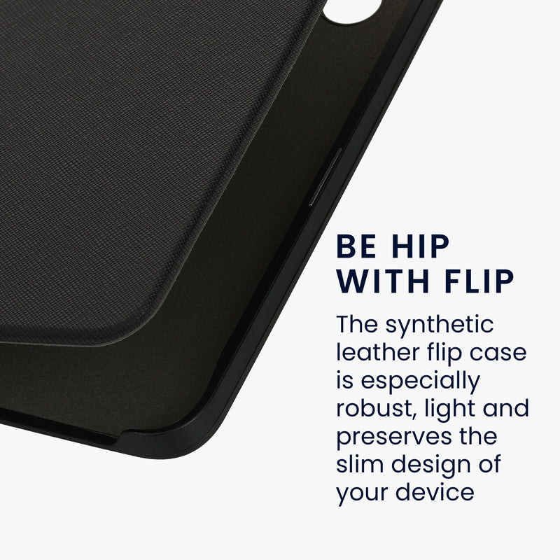 kwmobile Klapphülle kompatibel mit Kobo Clara 2E / Tolino Shine 4 Hülle - eReader Case aus Kunstleder - Cover