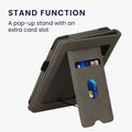 kwmobile Schutzhülle kompatibel mit Kobo Clara 2E / Tolino Shine 4 Flip Hülle - Cover mit Handschlaufe