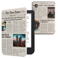 kwmobile Schutzhülle für Kobo Clara 2E / Tolino Shine 4 Hülle - eReader Flip Case mit Auto Sleep Funktion