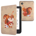 kwmobile Schutzhülle für Kobo Clara 2E / Tolino Shine 4 Hülle - eReader Flip Case mit Auto Sleep Funktion