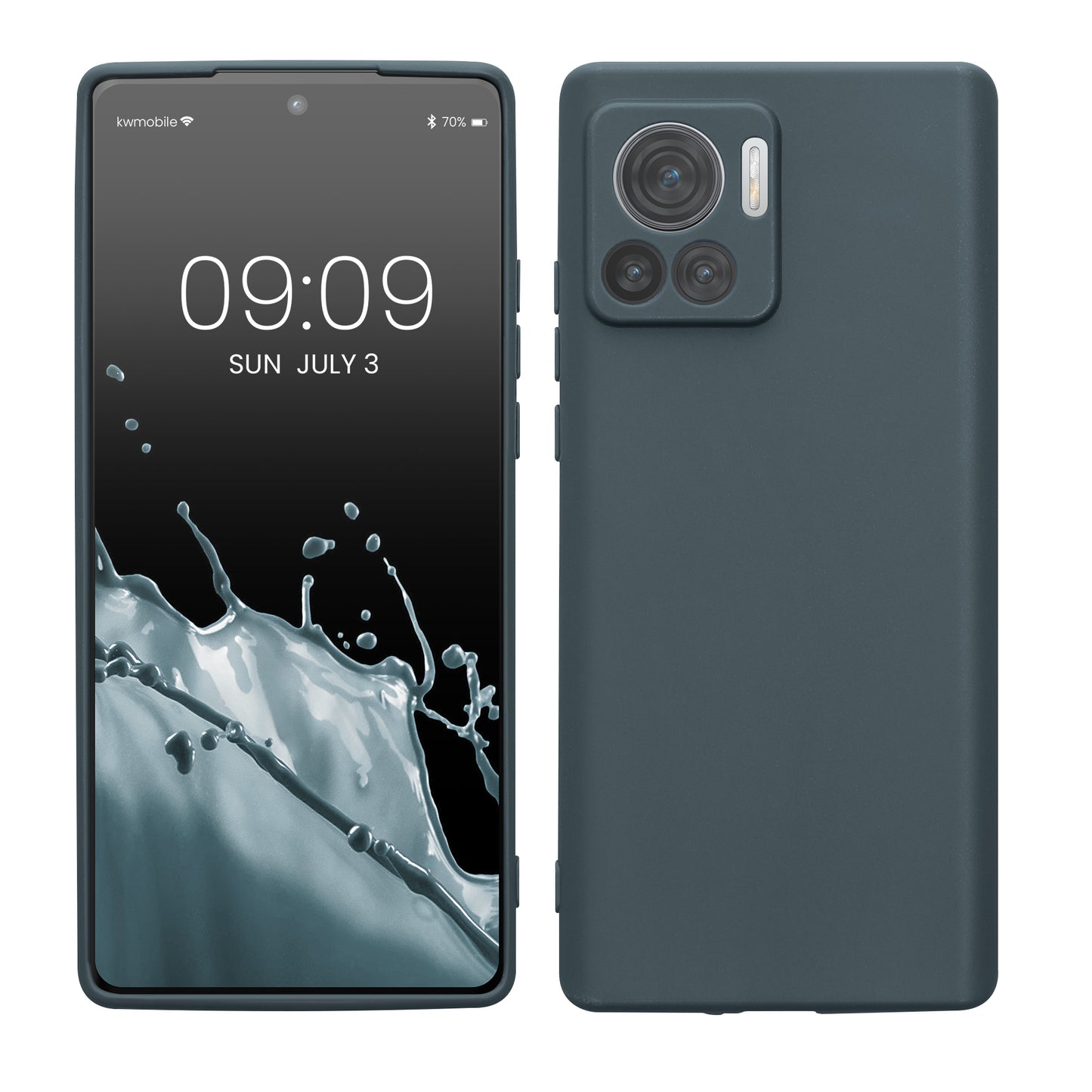 kwmobile Handyhülle für Motorola Edge 30 Ultra Hülle weiches Handy Silikon Case Schutzhülle Cover