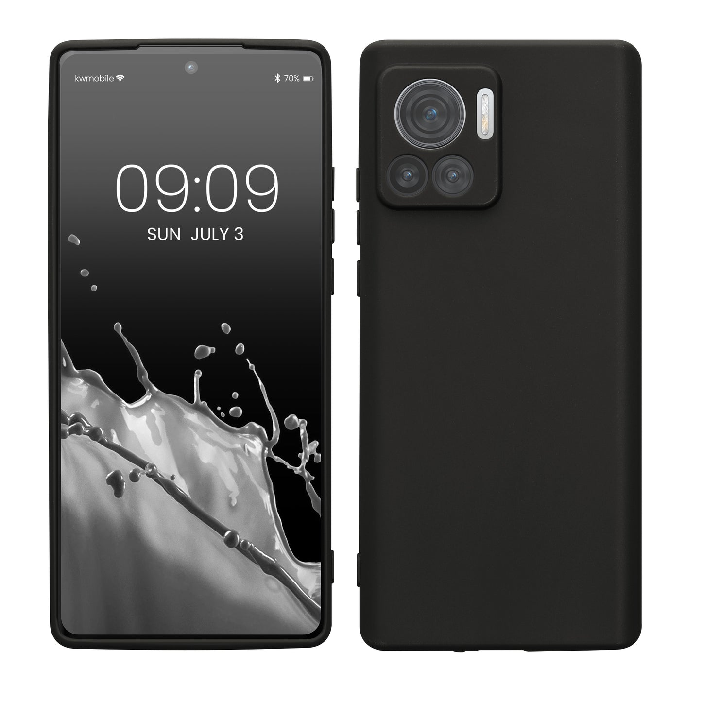 kwmobile Handyhülle für Motorola Edge 30 Ultra Hülle weiches Handy Silikon Case Schutzhülle Cover
