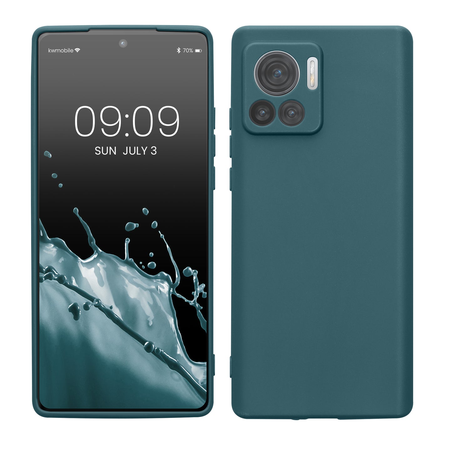 kwmobile Handyhülle für Motorola Edge 30 Ultra Hülle weiches Handy Silikon Case Schutzhülle Cover