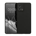 kwmobile Handyhülle für Motorola Edge 30 Fusion Hülle - weiches Handy Silikon Case - Schutzhülle Cover
